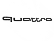 Audi Emblema Quattro Black foto 1