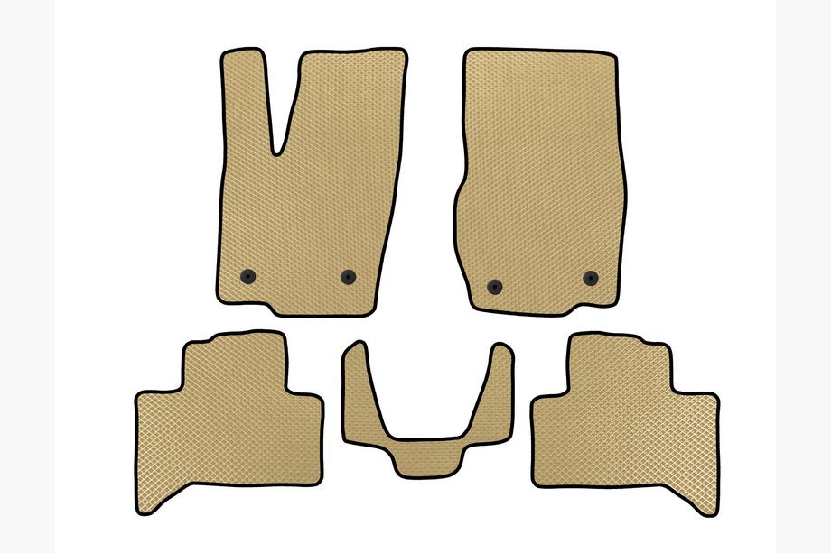 Toyota Land Cruiser Prado 250 2023- Alfombrillas EVA (Beige) Image