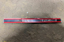 Fiat Ducato 2006-2025 Outlet moldura cromada sobre la matrícula (acero inoxidable) foto 3