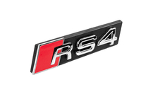 Audi Emblema RS4 para parrilla foto 3