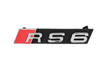 Audi Emblema para parrilla RS6 V2 foto 1