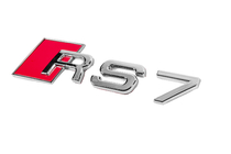Audi Emblema de letras RS7 foto 2