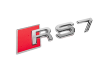 Audi Emblema de letras RS7 foto 3