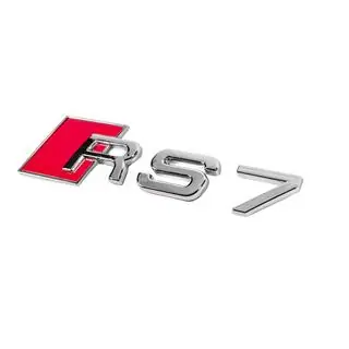 Emblema de letras RS7 foto 2