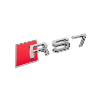 Emblema de letras RS7 foto 3
