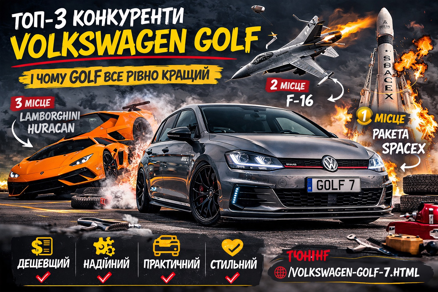 Top 3 rivales del Volkswagen Golf: cuando el sentido común perdió ante el marketing, el postureo y el empuje a reacción