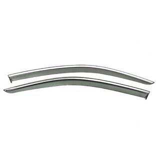 Deflectores de viento para ventanas delanteras con moldura cromada Niken Luxury (para SD/Variant, 2 uds.) foto 1