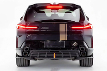 BMW XM G09 2022- Difusor de parachoques trasero AE (Carbono) foto 3