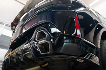 BMW XM G09 2022- Difusor de parachoques trasero AE (Carbono) foto 8