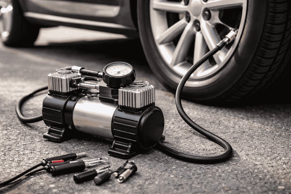 Por qué el compresor del coche infla mal: causas y soluciones