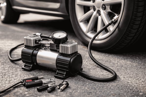 Por qué el compresor del coche infla mal: causas y soluciones