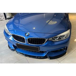 Labio spoiler para parachoques delantero Lip EuroCap (para M-Sport, 2014-2017, negro brillo) foto 2