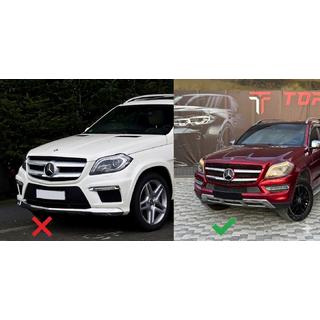 Parrilla delantera GT Panamericana (para GL Low) Mercedes GL/GLS сlass X166 2012-2019 foto 2