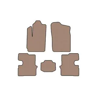 Alfombrillas de Goma Carsuit (Beige)