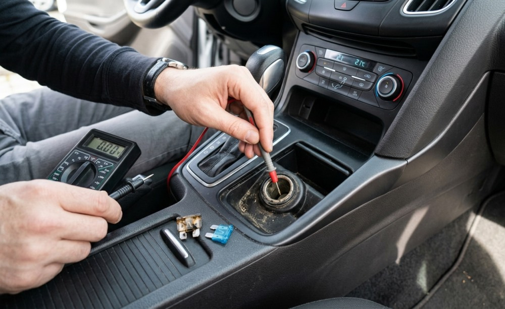 El mechero del coche no funciona: causas y soluciones