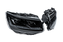 Volkswagen T6 2015-2024 Faros delanteros con módulos FullLed Black V2 (2015-2019, 2 uds.) foto 4