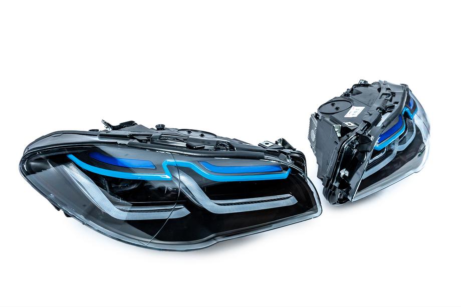 BMW 5 Series F10/F11 2010–2016 Faros delanteros Full LED G30 Laser estilo LCI (2010-2013, 2 uds.) Foto 2