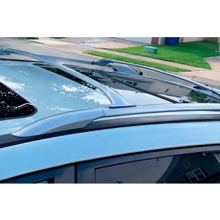Barras transversales de baca para rieles de techo OEM (2 uds) Nissan Pathfinder R52 2012-2021 foto 2