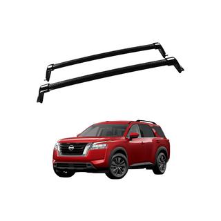Barras transversales de baca para rieles de techo OEM (2 uds) Nissan Pathfinder R53 2021- foto 1