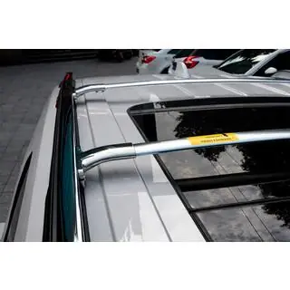 Barras transversales de techo para raíles integrados OEM (2016-2019, 2 uds.) foto 2