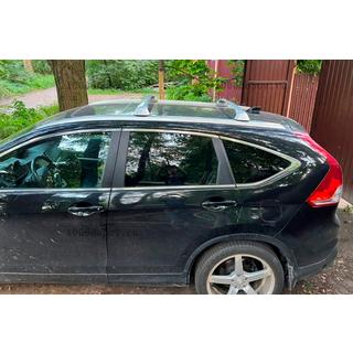 Barras transversales de techo para raíles integrados OEM (2 uds) Honda CRV 2012-2016 foto 2
