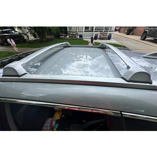 Barras transversales de techo para raíles integrados OEM (2 uds) Honda CRV 2017-2022 foto 3