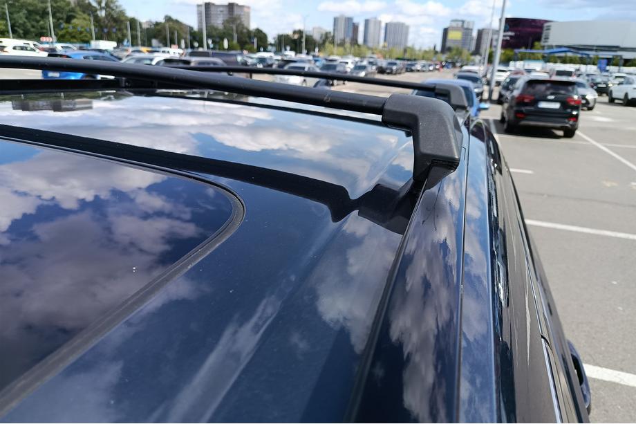 Honda CRV 2022- Barras transversales de techo para raíles integrados OEM (2 uds) Foto 7