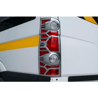 Cubiertas Cromadas para Luces Traseras (2 uds, plastico) Volkswagen Crafter 2006-2016 foto 1