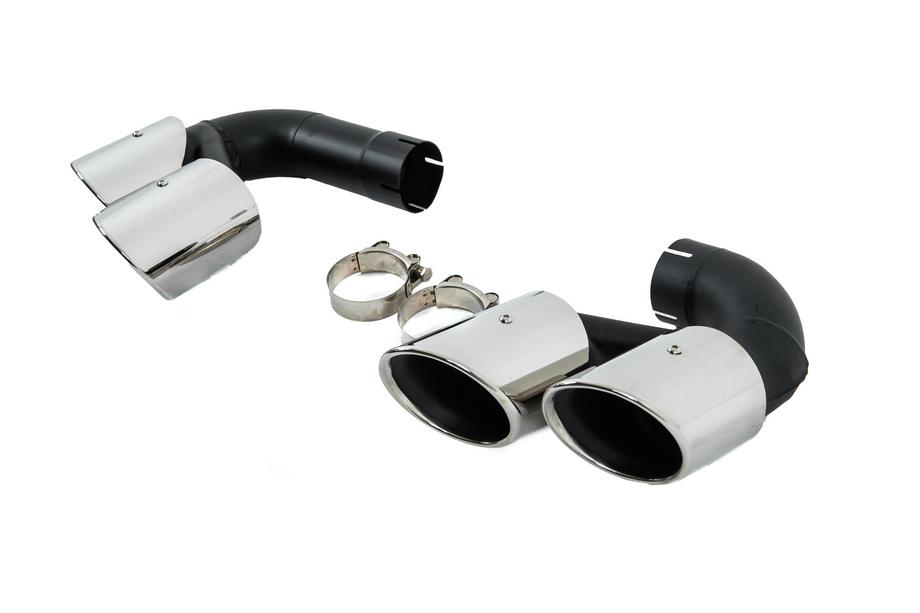 BMW X5 G05 2019–2026 Colas de escape V1 Silver estilo X5M F95 Foto 3