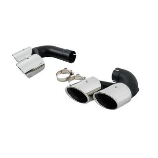 Colas de escape V1 Silver estilo X6M F96 foto 3