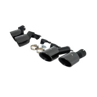 Colas de escape V2 Black estilo X6M F96 foto 3