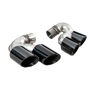 Colas de escape V3 Black estilo X6M F96 foto 2