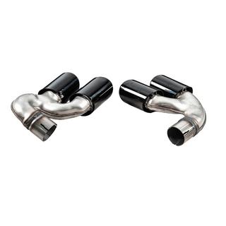 Colas de escape V3 Black estilo X6M F96 foto 3