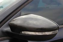 Volkswagen EOS 2011-2016 Cubiertas de Espejos (2 uds, Fibra de Carbono Real) foto 6