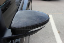 Volkswagen EOS 2011-2016 Cubiertas de Espejos (2 uds, Fibra de Carbono Real) foto 8