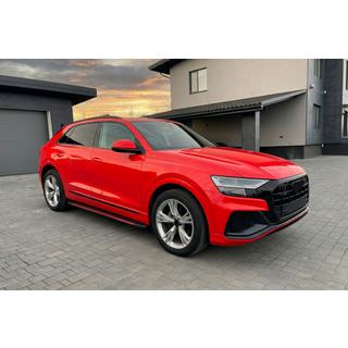 Estribos laterales Maya Red (2 uds., Aluminio) Audi Q8 2018- foto 3