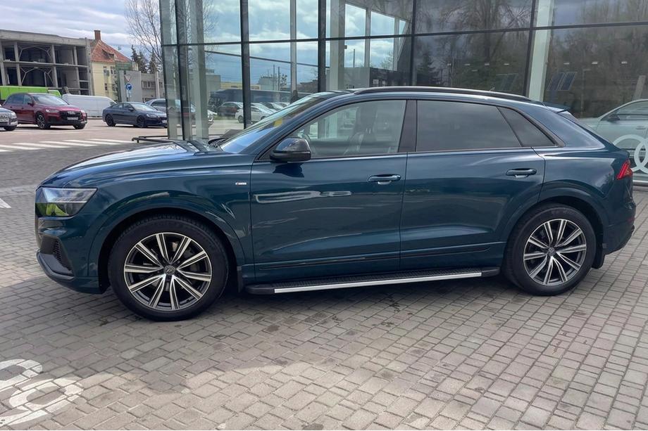 Audi Q8 2018- Estribos laterales Maya V1 (2 uds., aluminio) Image