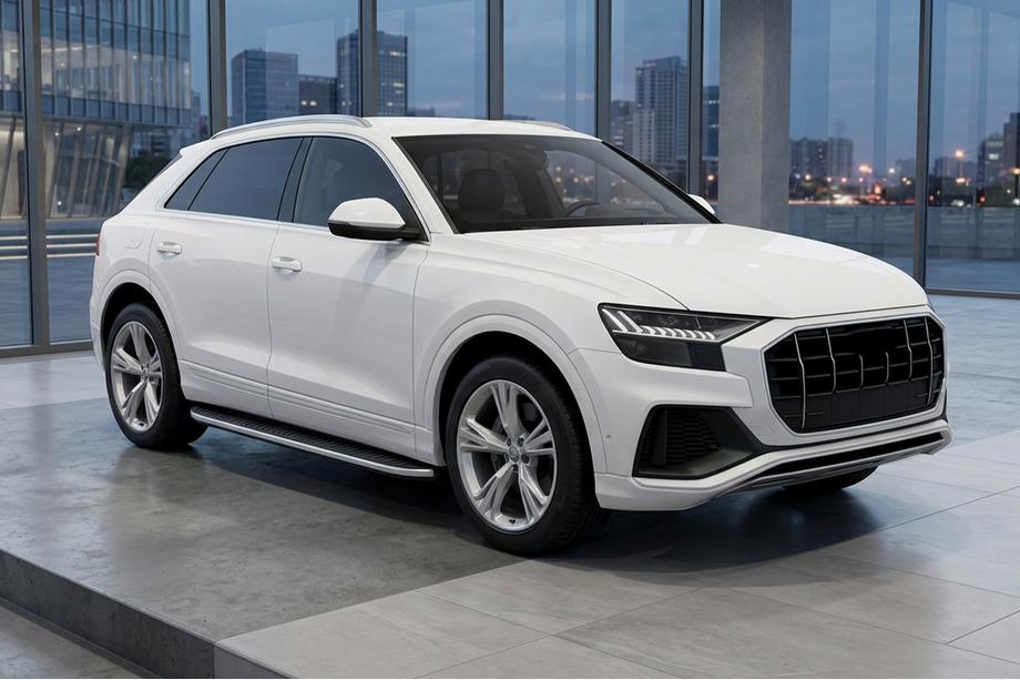 Audi Q8 2018- Estribos Laterales Tayga Grey (2 uds., Aluminio) Image