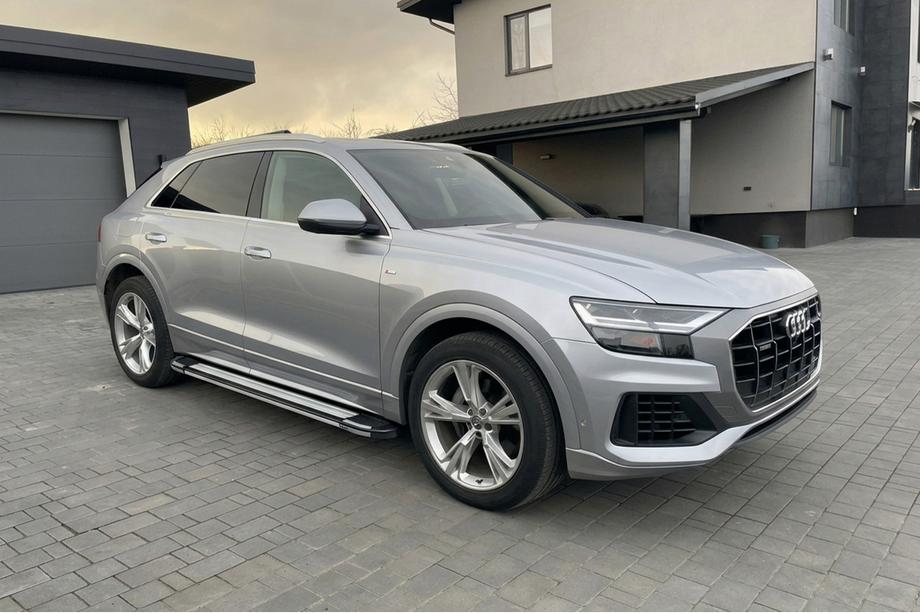 Audi Q8 2018- Rainbow Estribos laterales (2 uds., Aluminio) Image