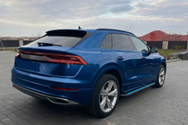 Audi Q8 2018- Estribos laterales Maya Blue (2 uds., Aluminio) foto 1