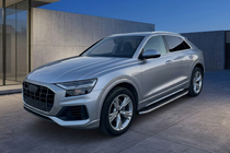 Audi Q8 2018- Estribos Laterales Duru (2 uds., Aluminio) foto 1