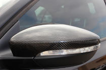 Volkswagen Scirocco 2008-2017 Cubiertas de Espejos (2 uds, Fibra de Carbono Real) foto 7