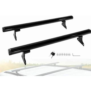Barras transversales de techo para raíles integrados OEM (2011-2016, 2 uds) Jeep Compass 2006-2016 foto 4