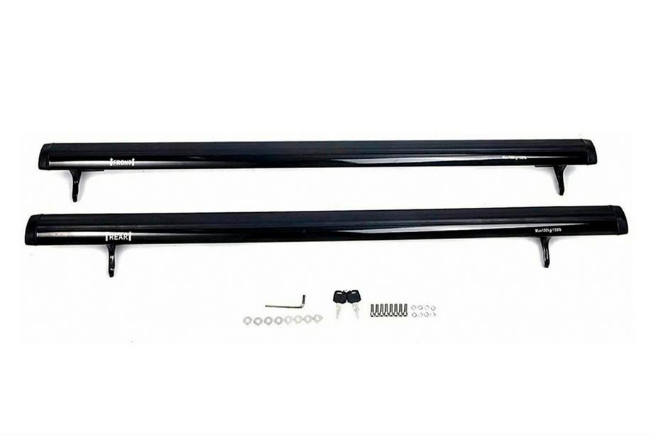 Jeep Compass 2006-2016 Barras transversales de techo para raíles integrados OEM (2011-2016, 2 uds) Foto 2