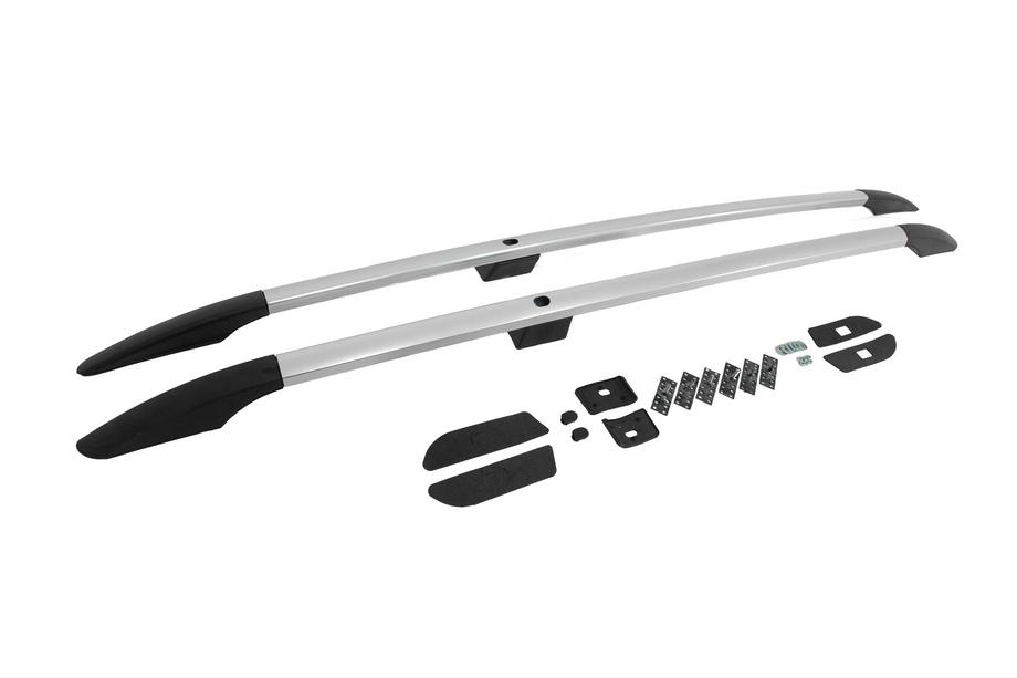 Volkswagen Touran 2010-2015 Barras de techo cromadas Pies de plastico Foto 5