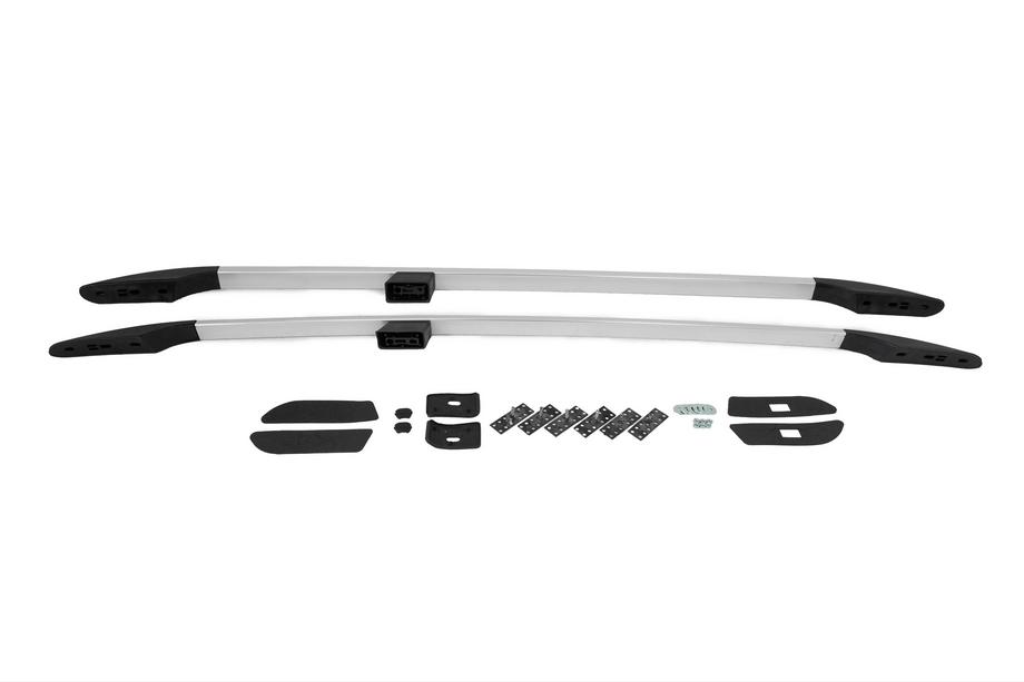 Volkswagen Touran 2010-2015 Barras de techo cromadas Pies de plastico Foto 6