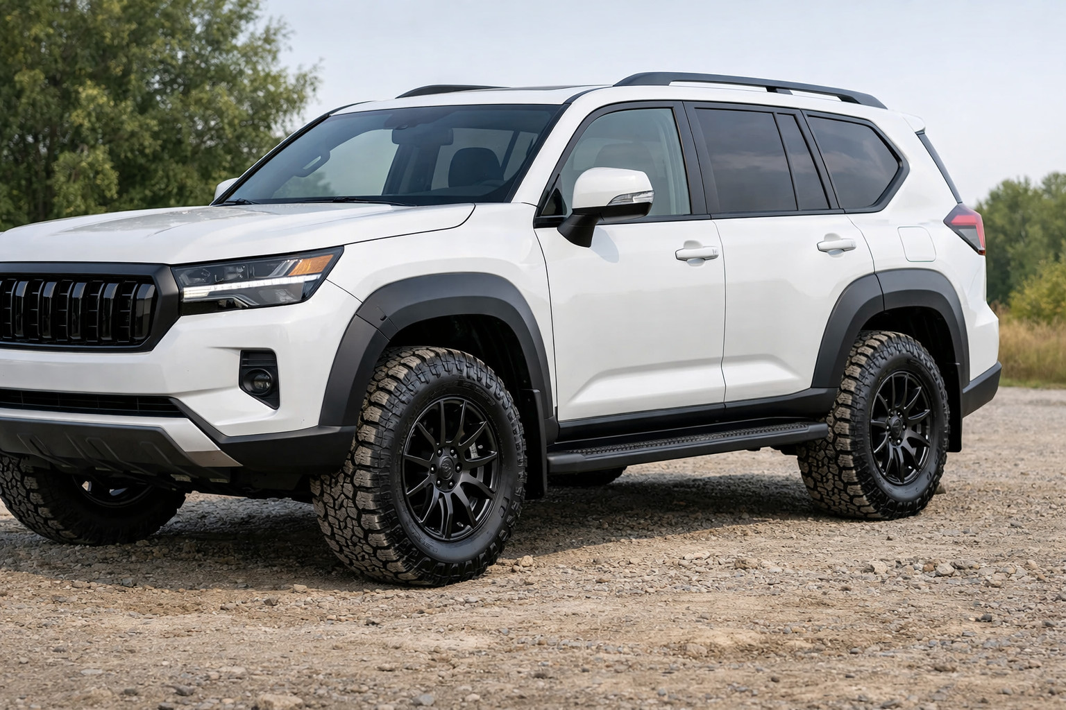 Toyota Land Cruiser Prado 250: qué montar para evitar barro en los laterales y pasos de rueda estrechos