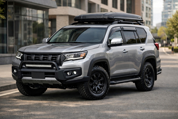 Actualización inicial del Toyota Land Cruiser Prado 250 para ciudad