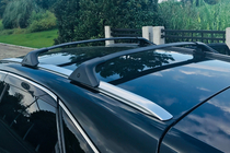 Lexus NX 2014-2021 Barras transversales de techo para raíles integrados OEM (2016-2021, 2 uds) foto 1