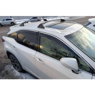 Barras transversales de techo para raíles integrados OEM (2 uds) Lexus RX 2016-2022 foto 1